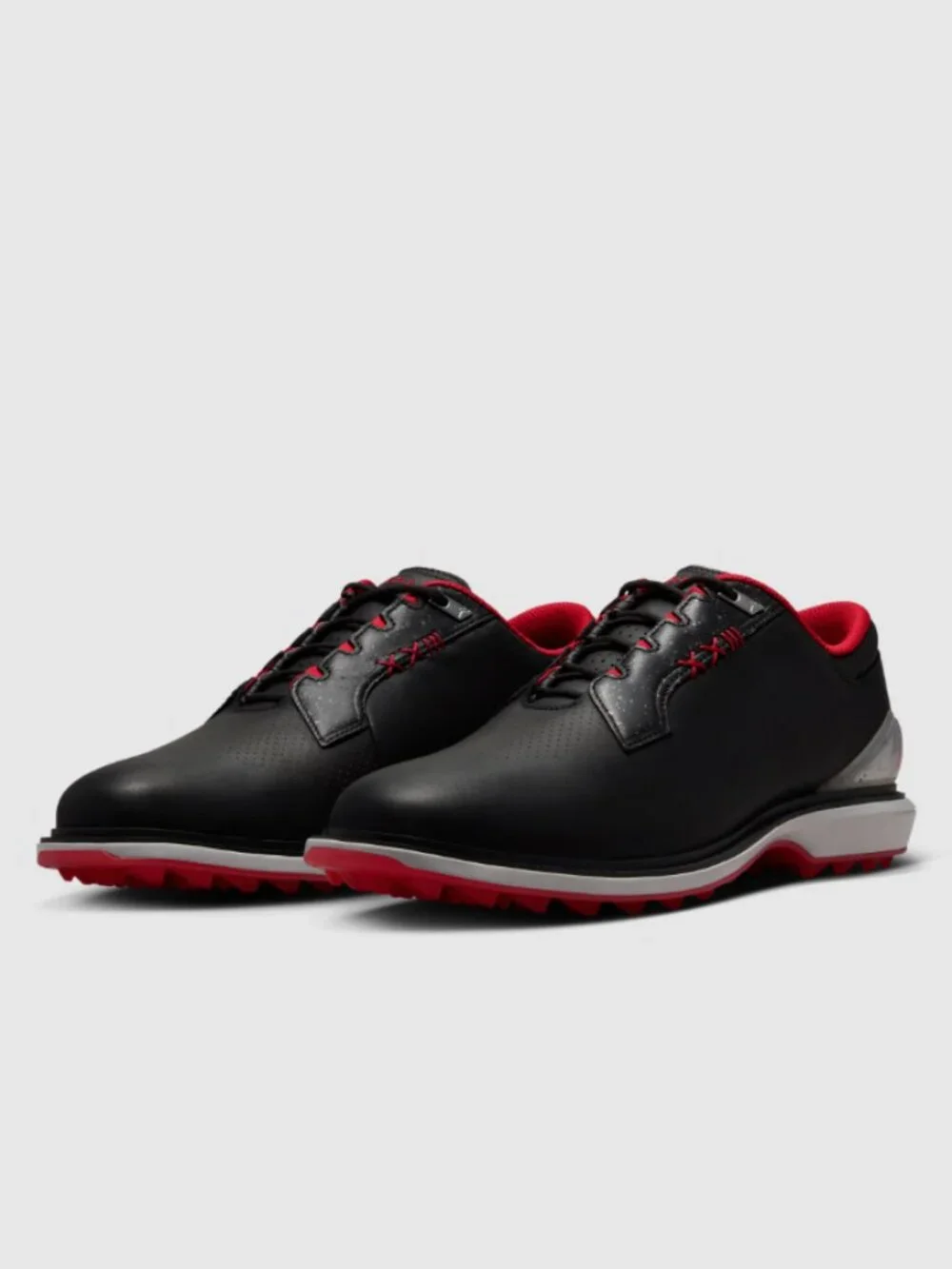 Nike Air Jordan ADG 5 Wide Spikeless Golf Shoes Black Red Bred Size 10 NWOB